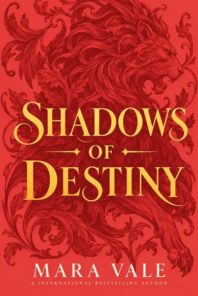 Shadows of Destiny redone in the Romantasy Gold Foil style